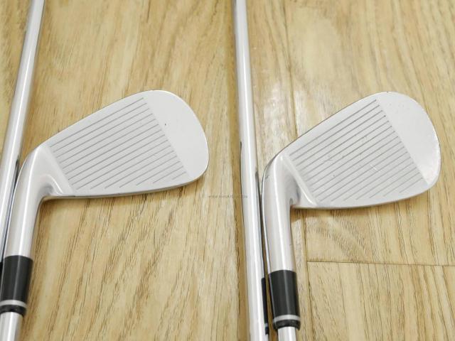 Iron set : PRGR : ชุดเหล็ก PRGR 01 Forged (Titanium Core ปี 2021) มีเหล็ก 5-Pw (6 ชิ้น) ก้านเหล็ก NS Pro M43 Flex S