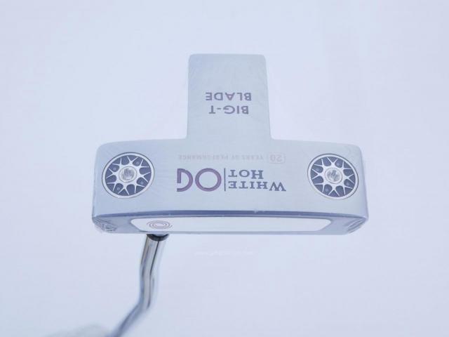 Putter : All : **ของใหม่ ยังไม่แกะพลาสติก** พัตเตอร์ Odyssey White Hot OG BIG-T BLADE ก้าน Stroke LAB ยาว 34 นิ้ว