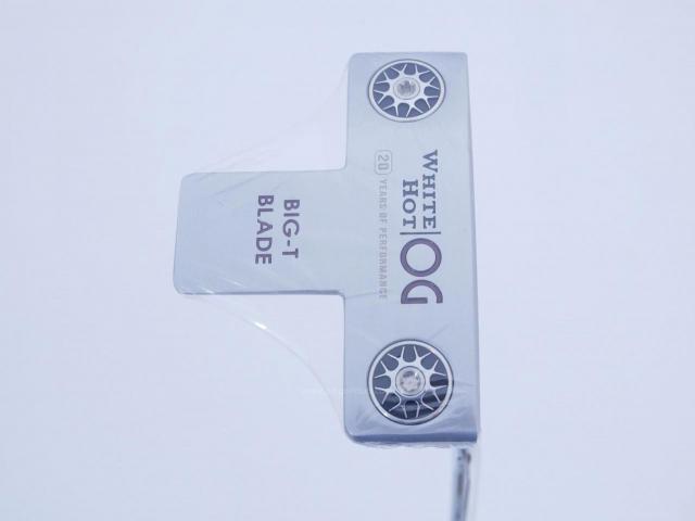 Putter : All : **ของใหม่ ยังไม่แกะพลาสติก** พัตเตอร์ Odyssey White Hot OG BIG-T BLADE ยาว 34 นิ้ว