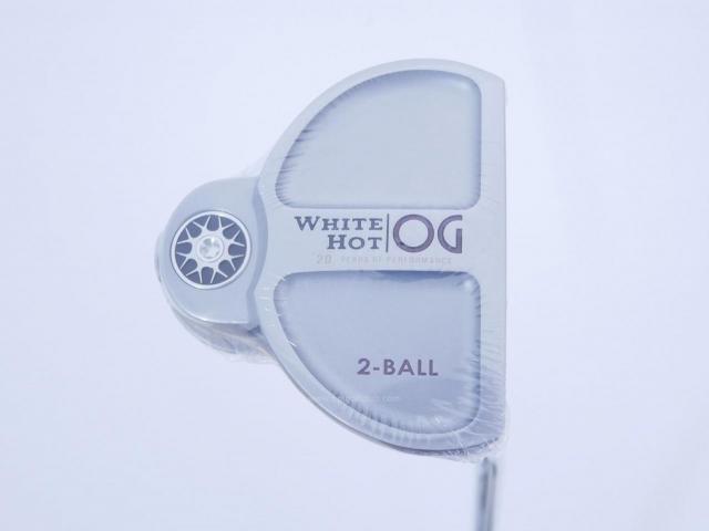 Putter : All : **ของใหม่ ยังไม่แกะพลาสติก** พัตเตอร์ Odyssey White Hot OG 2-Ball ยาว 34 นิ้ว