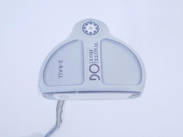 Putter : All : **ของใหม่ ยังไม่แกะพลาสติก** พัตเตอร์ Odyssey White Hot OG 2-Ball ยาว 34 นิ้ว