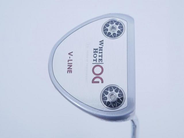 Putter : All : **ของใหม่ ยังไม่แกะพลาสติก** พัตเตอร์ Odyssey White Hot OG V-Line ก้าน Stroke LAB ยาว 33 นิ้ว