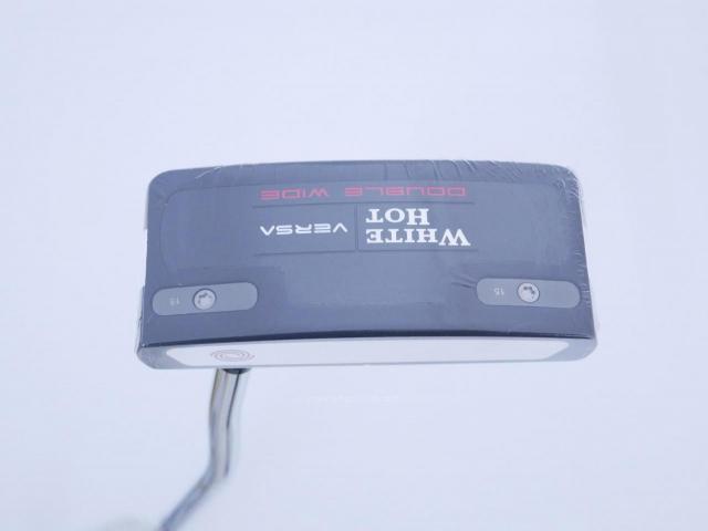 Putter : All : **ของใหม่ ยังไม่แกะพลาสติก** พัตเตอร์ Odyssey White Hot VERSA Double Wide (ออกปี 2023) ก้าน Stroke LAB ยาว 34 นิ้ว