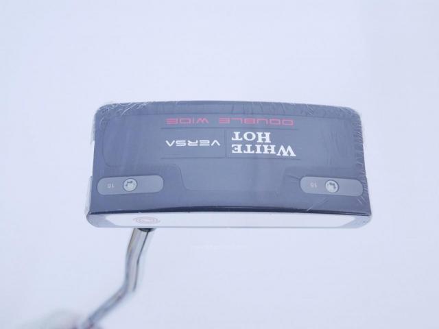 Putter : All : **ของใหม่ ยังไม่แกะพลาสติก** พัตเตอร์ Odyssey White Hot VERSA Double Wide (ออกปี 2023) ก้าน Stroke LAB ยาว 34 นิ้ว