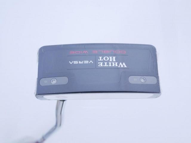 Putter : All : **ของใหม่ ยังไม่แกะพลาสติก** พัตเตอร์ Odyssey White Hot VERSA Double Wide (ออกปี 2023) ก้าน Stroke LAB ยาว 33 นิ้ว