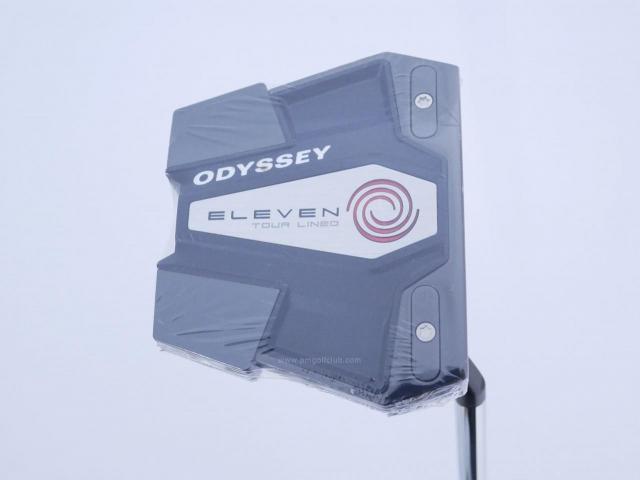 Putter : All : **ของใหม่ ยังไม่แกะพลาสติก** พัตเตอร์ Odyssey ELEVEN Tour Lined S (ออกปี 2022) ก้าน Stroke LAB ยาว 34 นิ้ว