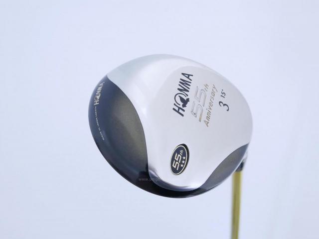 Fairway Wood : Honma : **ก้าน 3 ดาว** หัวไม้ 3 Honma 55th Anniversary (หายากมาก) Loft 15 ก้าน ARMRQ Flex R (3 ดาว)