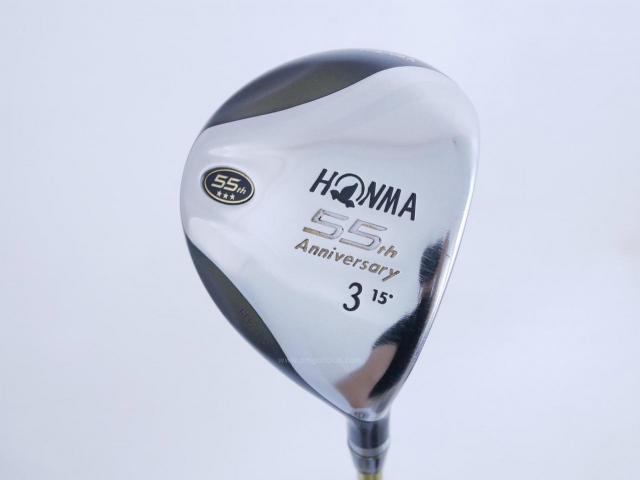 Fairway Wood : Honma : **ก้าน 3 ดาว** หัวไม้ 3 Honma 55th Anniversary (หายากมาก) Loft 15 ก้าน ARMRQ Flex R (3 ดาว)