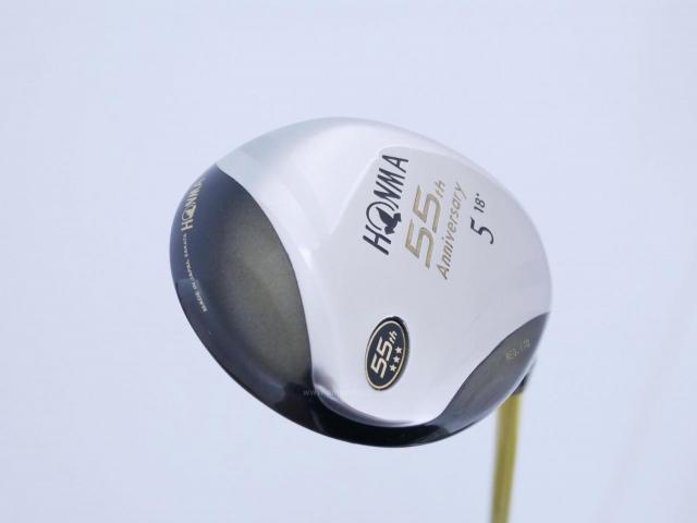 Fairway Wood : Honma : **ก้าน 3 ดาว** หัวไม้ 5 Honma 55th Anniversary (หายากมาก) Loft 18 ก้าน ARMRQ Flex R (3 ดาว)