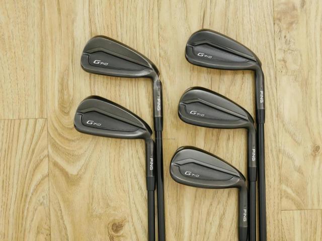 Iron set : Ping : ชุดเหล็ก Ping G710 (ปี 2021 Japan Spec. ใบใหญ่ ง่ายที่สุด ไกลที่สุดของ Ping) มีเหล็ก 6-Pw (5 ชิ้น) ก้านกราไฟต์ Ping ALTA Distanza 40 Flex R