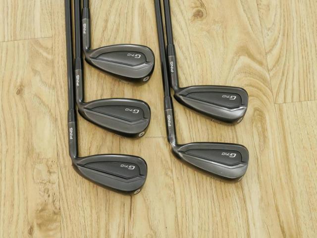 Iron set : Ping : ชุดเหล็ก Ping G710 (ปี 2021 Japan Spec. ใบใหญ่ ง่ายที่สุด ไกลที่สุดของ Ping) มีเหล็ก 6-Pw (5 ชิ้น) ก้านกราไฟต์ Ping ALTA Distanza 40 Flex R