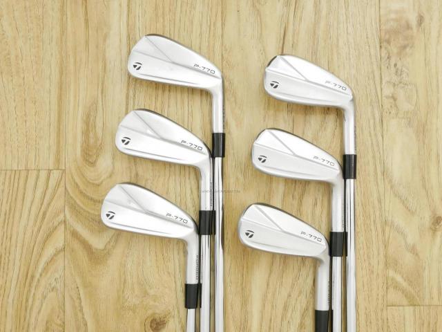 Iron set : Taylormade : ชุดเหล็ก Taylormade P770 Forged (รุ่นล่าสุด ปี 2023 นุ่ม แน่น)  มีเหล็ก 5-Pw (6 ชิ้น) ก้านเหล็ก Dynamic Gold EX Weight Lock Tour Issue S200