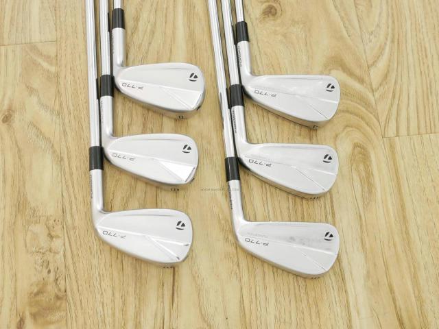 Iron set : Taylormade : ชุดเหล็ก Taylormade P770 Forged (รุ่นล่าสุด ปี 2023 นุ่ม แน่น)  มีเหล็ก 5-Pw (6 ชิ้น) ก้านเหล็ก Dynamic Gold EX Weight Lock Tour Issue S200