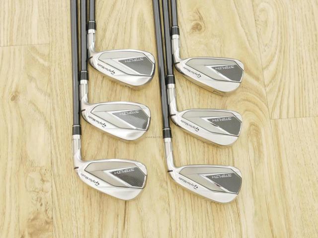 Iron set : Taylormade : ชุดเหล็ก Taylormade Stealth (ออกปี 2022 Japan Spec.) มีเหล็ก 5-Pw (6 ชิ้น) ก้านกราไฟต์ Mitsubishi Tensei TM60 Flex R