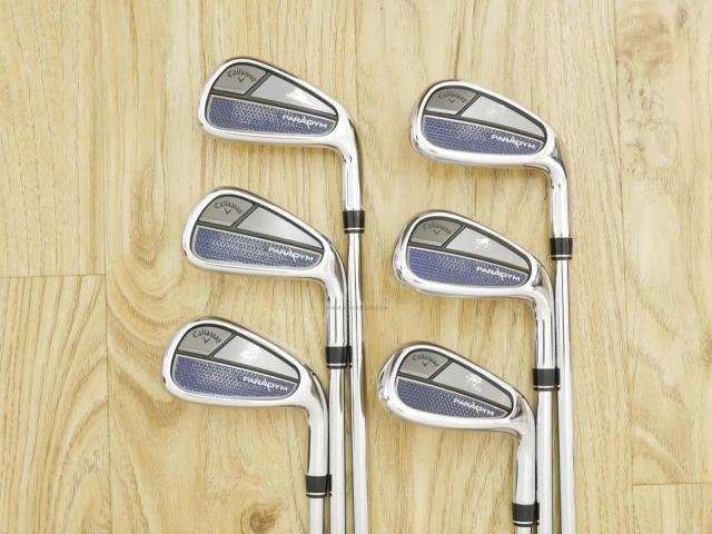 Iron set : Callaway : ชุดเหล็ก Callaway Paradym (ออกปี 2023 Japan Spec.) มีเหล็ก 6-Pw,Aw (6 ชิ้น) ก้านเหล็ก NS Pro 950 NEO Flex S