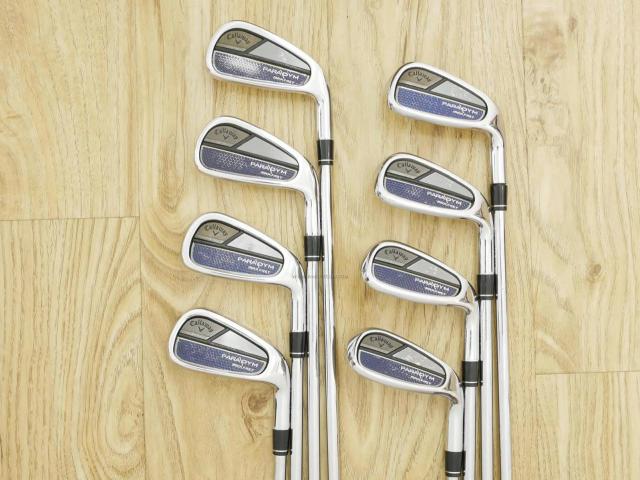 Iron set : Callaway : ชุดเหล็ก Callaway Paradym Max Fast Forged (รุ่นปี 2023 ตีง่ายสุด ไกลสุดของ Callaway Japan Spec.) มีเหล็ก 6-Pw,Aw,50,56 (8 ชิ้น) ก้านเหล็ก NS Pro ZELOS 7 Flex S