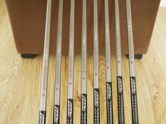 Iron set : PRGR : ชุดเหล็ก PRGR Egg PF Forged (รุ่นปี 2019 ตีง่ายและไกลมากๆ โกงสุดๆ) มีเหล็ก 6-Pw,Aw,As,Sw (8 ชิ้น) ก้านกราไฟต์ M-40 Flex SR