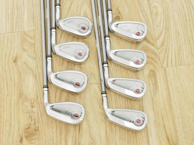 Iron set : PRGR : ชุดเหล็ก PRGR Egg PF Forged (รุ่นปี 2019 ตีง่ายและไกลมากๆ โกงสุดๆ) มีเหล็ก 6-Pw,Aw,As,Sw (8 ชิ้น) ก้านกราไฟต์ M-40 Flex SR