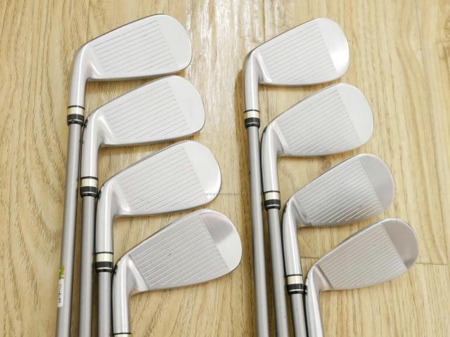 Iron set : PRGR : ชุดเหล็ก PRGR Egg PF Forged (รุ่นปี 2019 ตีง่ายและไกลมากๆ โกงสุดๆ) มีเหล็ก 6-Pw,Aw,As,Sw (8 ชิ้น) ก้านกราไฟต์ M-40 Flex SR