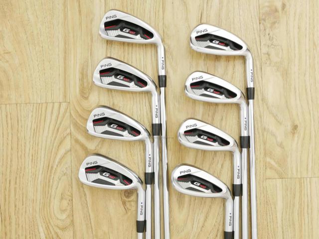 Iron set : Ping : ชุดเหล็ก Ping G410 (รุ่นปี 2019 Japan Spec. ใบใหญ่ ง่าย ไกล) มีเหล็ก 5-Pw,Aw,Sw (8 ชิ้น) ก้านเหล็ก NS Pro Modus 105 Flex R