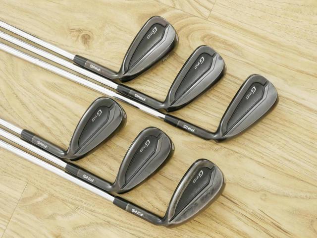 Iron set : Ping : ชุดเหล็ก Ping G710 (รุ่นปี 2021 Japan Spec. ใบใหญ่ ง่ายที่สุด ไกลที่สุดของ Ping) มีเหล็ก 6-Pw,Aw (6 ชิ้น) ก้านเหล็ก NS Pro Zelos 6 Flex R