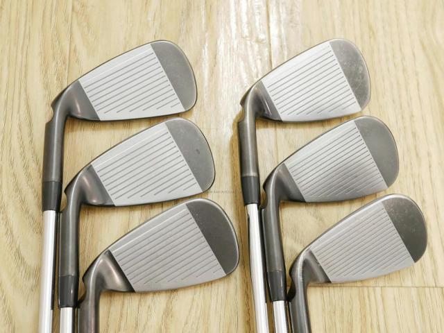 Iron set : Ping : ชุดเหล็ก Ping G710 (รุ่นปี 2021 Japan Spec. ใบใหญ่ ง่ายที่สุด ไกลที่สุดของ Ping) มีเหล็ก 6-Pw,Aw (6 ชิ้น) ก้านเหล็ก NS Pro Zelos 6 Flex R