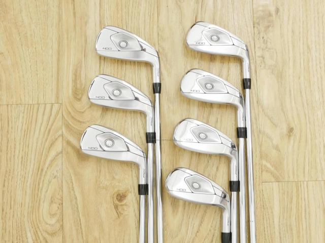 Iron set : Titleist : ชุดเหล็ก Titleist T400 (รุ่นล่าสุด ออกปี 2023 ตีง่ายที่สุด ไกลที่สุด) มีเหล็ก 5-Pw,43 (7 ชิ้น) ก้านเหล็ก NS Pro 105T Flex S