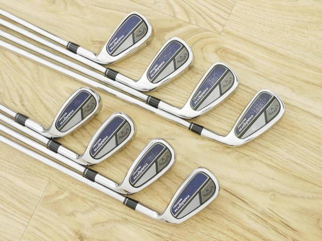 Iron set : Callaway : ชุดเหล็ก Callaway Paradym Max Fast Forged (รุ่นปี 2023 ตีง่ายสุด ไกลสุดของ Callaway Japan Spec.) มีเหล็ก 6-Pw,Aw,50,56 (8 ชิ้น) ก้านเหล็ก NS Pro ZELOS 7 Flex S