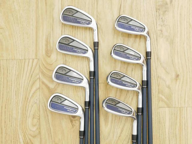 Iron set : Callaway : ชุดเหล็ก Callaway Paradym Max Fast Forged (รุ่นปี 2023 ตีง่ายสุด ไกลสุดของ Callaway Japan Spec.) มีเหล็ก 6-Pw,Aw,50,56 (8 ชิ้น) ก้านกราไฟต์ Fujikura Speeder NX 40 Flex R