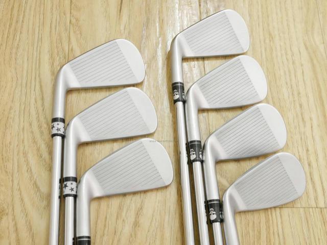 Iron set : Taylormade : ชุดเหล็ก Taylormade P790 (ตัวท้อปสุด ล่าสุด ปี 2023 Japan Spec.) มีเหล็ก 4-Pw (7 ชิ้น) ก้านเหล็ก NS Pro ZELOS 7 Flex S