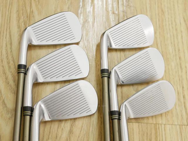 Iron set : Fourteen : ชุดเหล็ก Fourteen PC-66x (ตีง่าย หน้าเด้ง) มีเหล็ก 6-Pw,Aw (6 ชิ้น) ก้านกราไฟต์ Flex R