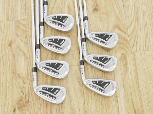 Iron set : Ping : ชุดเหล็ก Ping i20 มีเหล็ก 4-Pw (7 ชิ้น) ก้านเหล็ก NS Pro 950 Flex S