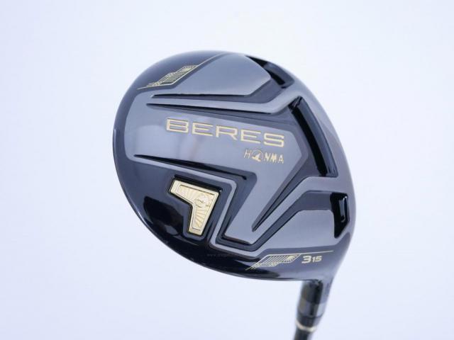 Fairway Wood : Honma : หัวไม้ 3 Honma Beres Black (รุ่นปี 2023) Loft 15 ก้าน Honma ARMRQ MX Flex R