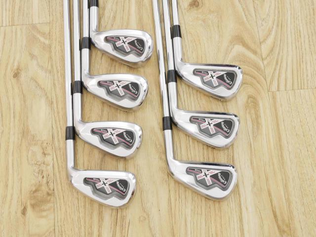 Iron set : Callaway : ชุดเหล็ก Callaway X-Tour (Forged) มีเหล็ก 4-Pw (7 ชิ้น) ก้านเหล็ก Flex S