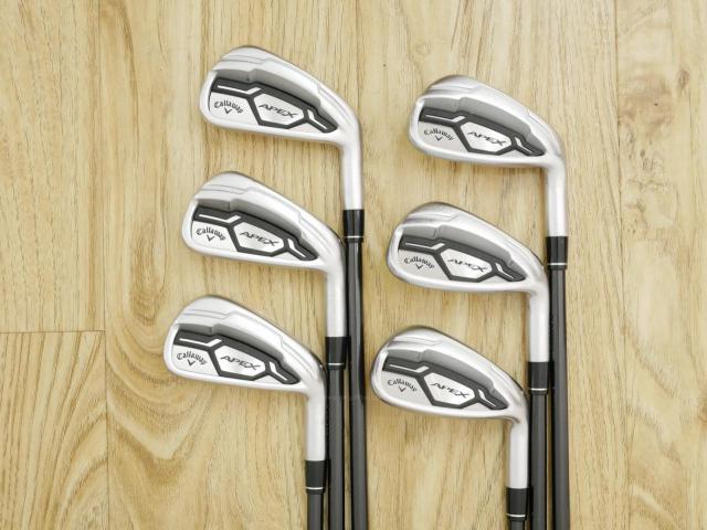 Iron set : Callaway : ชุดเหล็ก Callaway APEX Forged มีเหล็ก 5-Pw (6 ชิ้น) ก้านกราไฟต์ Flex R