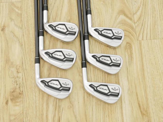 Iron set : Callaway : ชุดเหล็ก Callaway APEX Forged มีเหล็ก 5-Pw (6 ชิ้น) ก้านกราไฟต์ Flex R