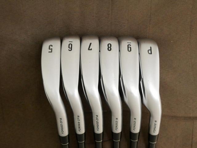 Iron set : Callaway : ชุดเหล็ก Callaway APEX Forged มีเหล็ก 5-Pw (6 ชิ้น) ก้านกราไฟต์ Flex R