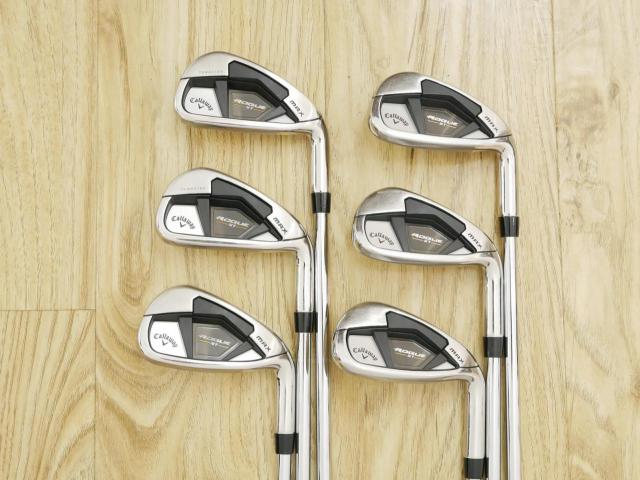 Iron set : Callaway : ชุดเหล็ก Callaway Rogue ST Max (ออกปี 2022 ตีง่าย ไกลมาก) มีเหล็ก 6-Pw,Aw (6 ชิ้น) ก้านเหล็ก NS Pro Zelos 7 Flex S