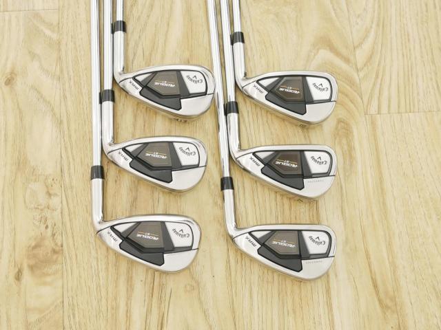 Iron set : Callaway : ชุดเหล็ก Callaway Rogue ST Max (ออกปี 2022 ตีง่าย ไกลมาก) มีเหล็ก 6-Pw,Aw (6 ชิ้น) ก้านเหล็ก NS Pro Zelos 7 Flex S