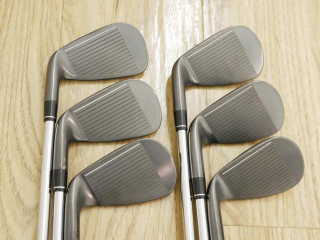 Iron set : Epon : ชุดเหล็ก EPON EF-02I Forged (ออกปี 2022 ใบใหญ่ ตีง่าย ไกล) มีเหล็ก 6-Pw,Aw (6 ชิ้น) ก้านเหล็ก NS Pro 950 NEO Flex S