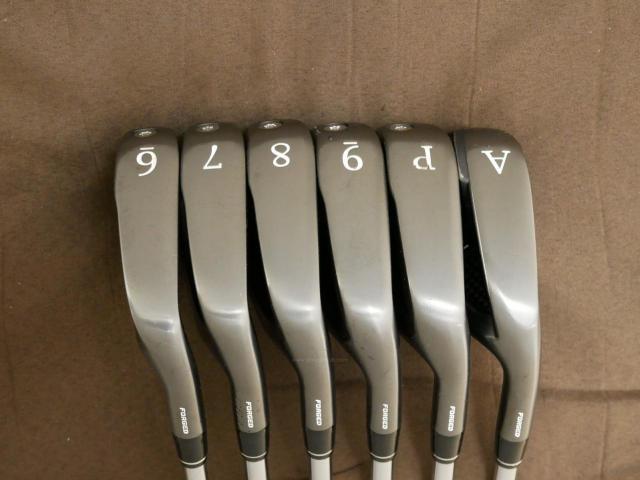 Iron set : Epon : ชุดเหล็ก EPON EF-02I Forged (ออกปี 2022 ใบใหญ่ ตีง่าย ไกล) มีเหล็ก 6-Pw,Aw (6 ชิ้น) ก้านเหล็ก NS Pro 950 NEO Flex S