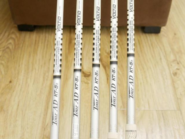 Iron set : Katana : ชุดเหล็กกระเทย Katana Voltio II G Series Hi (ตีง่ายมากๆ ไกลมาก) มีเหล็ก 7-Pw,Aw (5 ชิ้น) ก้าน Tour AD KT-5 Flex R