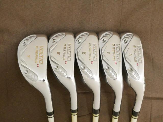 Iron set : Katana : ชุดเหล็กกระเทย Katana Voltio II G Series Hi (ตีง่ายมากๆ ไกลมาก) มีเหล็ก 7-Pw,Aw (5 ชิ้น) ก้าน Tour AD KT-5 Flex R