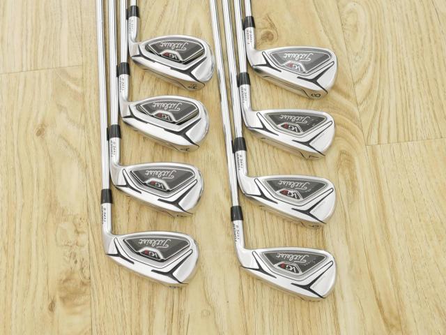 Iron set : Titleist : ชุดเหล็ก Titleist VG3 Type D Forged (รุ่นปี 2019 Japan Spec. ตีง่ายและไกลที่สุดของ Titleist) มีเหล็ก 5-Pw,Aw,As (8 ชิ้น) ก้านเหล็ก NS Pro Zelos 8 Flex S