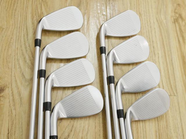 Iron set : Titleist : ชุดเหล็ก Titleist VG3 Type D Forged (รุ่นปี 2019 Japan Spec. ตีง่ายและไกลที่สุดของ Titleist) มีเหล็ก 5-Pw,Aw,As (8 ชิ้น) ก้านเหล็ก NS Pro Zelos 8 Flex S