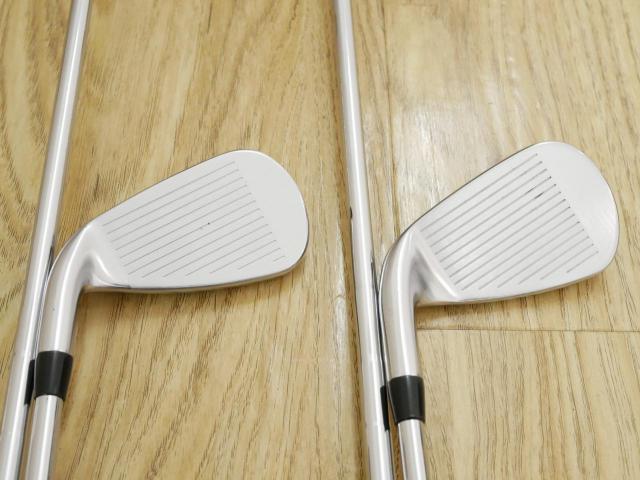 Iron set : Titleist : ชุดเหล็ก Titleist VG3 Type D Forged (รุ่นปี 2019 Japan Spec. ตีง่ายและไกลที่สุดของ Titleist) มีเหล็ก 5-Pw,Aw,As (8 ชิ้น) ก้านเหล็ก NS Pro Zelos 8 Flex S