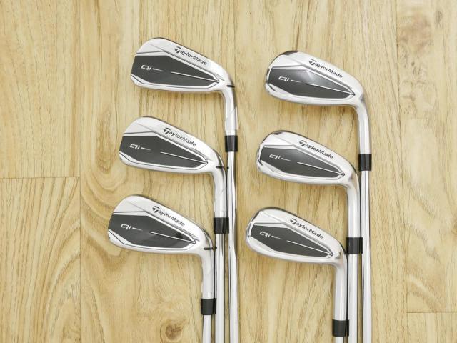 Iron set : Taylormade : ชุดเหล็ก Taylormade Qi (รุ่นล่าสุด ออกปี 2024 Japan Spec.) มีเหล็ก 6-Pw,Aw (6 ชิ้น) ก้านเหล็ก NS Pro 820GH Flex R