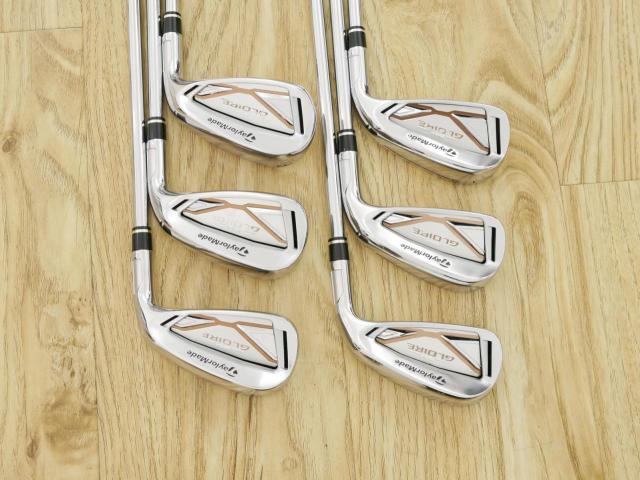 Iron set : Taylormade : ชุดเหล็ก Taylormade SIM GLOIRE (ปี 2021 รุ่นท๊อปสุด Japan Spec) มีเหล็ก 5-Pw (6 ชิ้น) ก้านเหล็ก NS Pro 790 Flex S