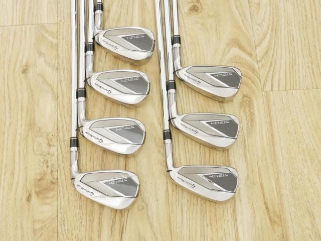 Iron set : Taylormade : ชุดเหล็ก Taylormade Stealth (ออกปี 2022 Japan Spec.) มีเหล็ก 5-Pw,Aw (7 ชิ้น) ก้านเหล็ก NS Pro Modus 105 Flex S