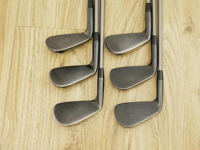 Iron set : Miura : ชุดเหล็ก Miura PI-401 Black Limited (หายาก ออกปี 2021 นุ่ม ง่าย ระยะดี) มีเหล็ก 5-Pw (6 ชิ้น) ก้าน Steelfiber H-Tour 105 Flex S